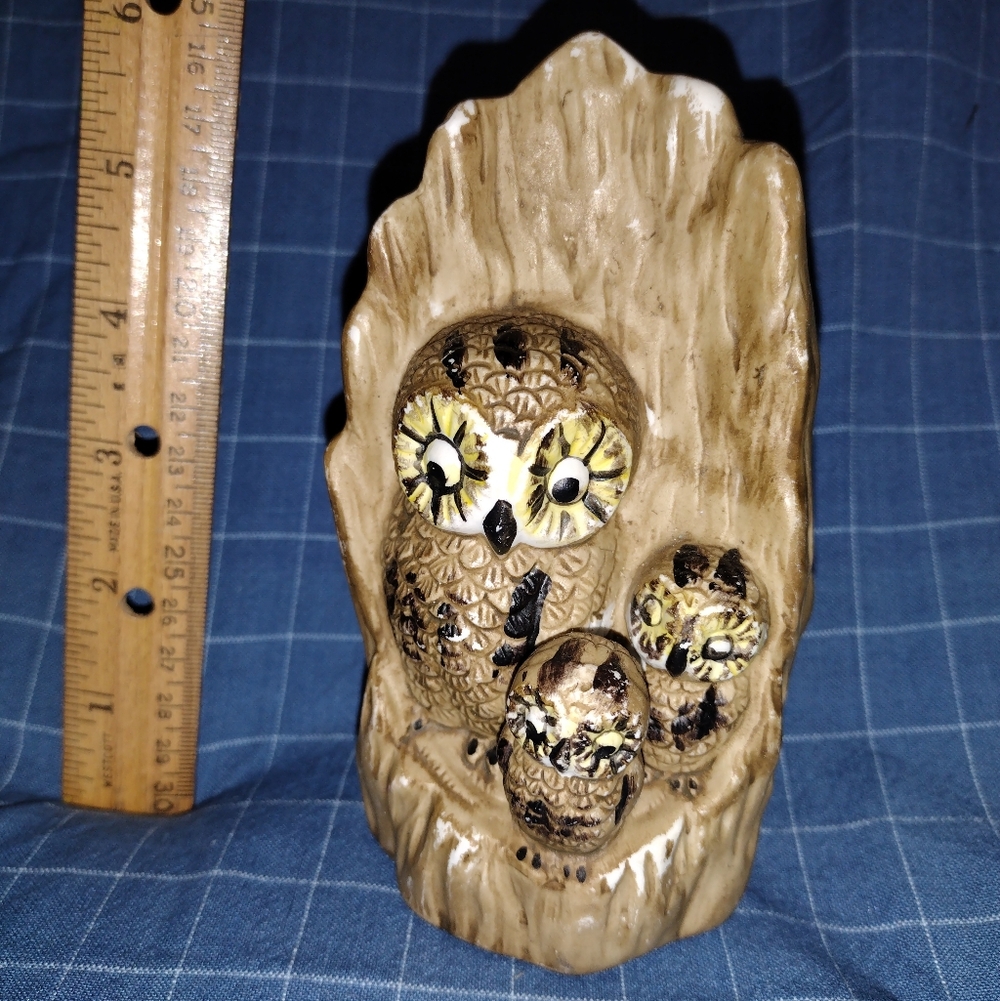 Owl Family Figurine